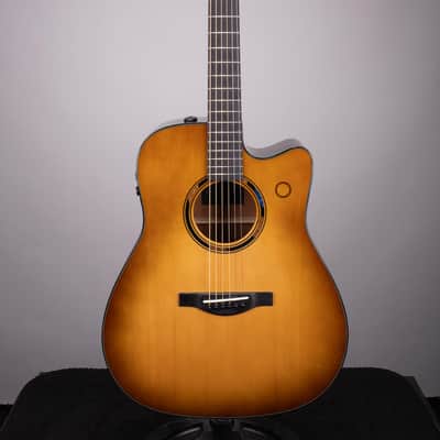 Yamaha TAG3 C TransAcoustic Dreadnought Acoustic-Electric Guitar - Sand Burst image 2