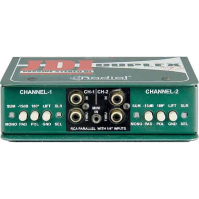 Radial Engineering JDI-DUPLEX DI passive 2 canaux image 1