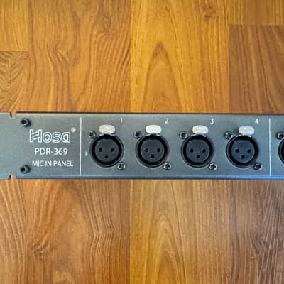 Hosa PDR369 PDR-369 XLR Patch Bay 2010s - Standard (Unit A) image 3