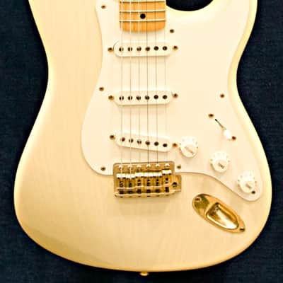 Fender Custom Shop 1956 Stratocaster Closet Classic Vintage Blonde 2001 COA & Case image 3