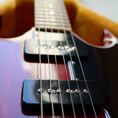 Gibson Custom Shop '63 SG Special Reissue VOS - Vintage Cherry - Dark Board - P90s image 7