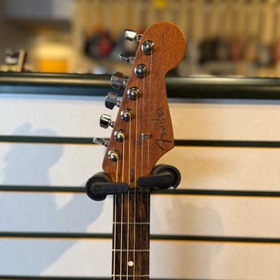Fender American Acoustasonic Jazzmaster All-Mahogany 2022 - Present - Bourbon Burst image 3