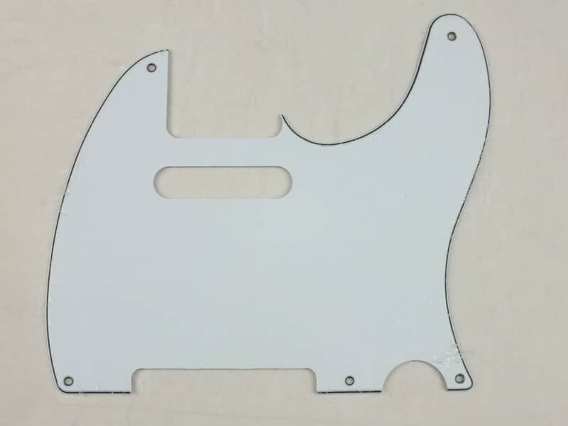 2022 Guitars Electric Ltd 5 hole Telecaster Scratch Plate Whit...