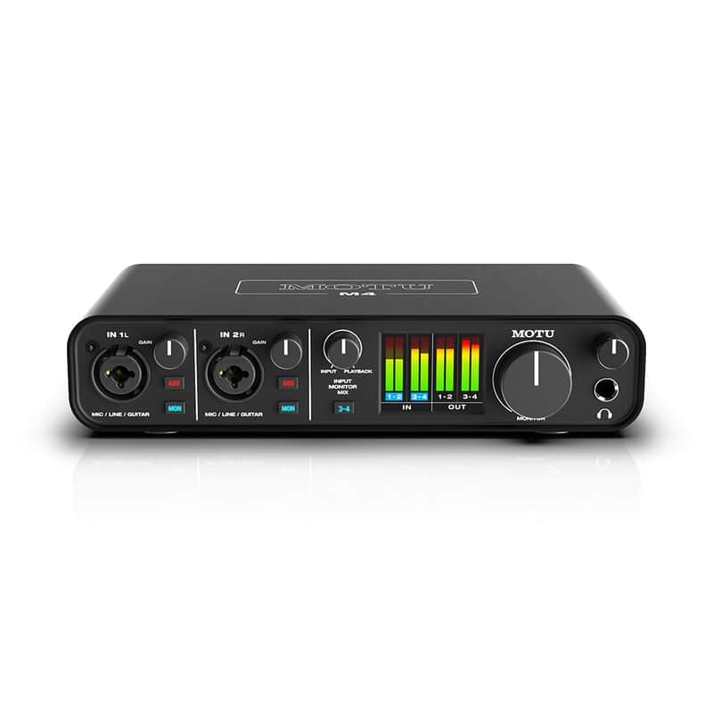 MOTU M4 - Desktop 4x4 USB Audio Interface image 1