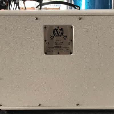 Victory Amps V112WW-65 Wide Body 1x12 Speaker Cabinet  White image 2