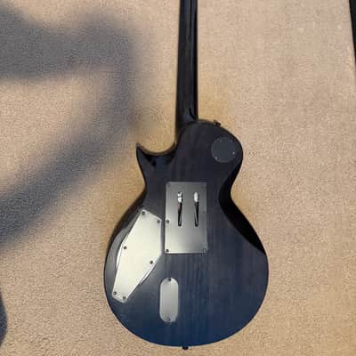 ESP LTD EC-1001 FR with Pau Ferro Fretboard 2019 - 2020 - See Thru Black image 4