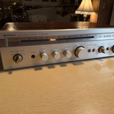 HITACHI Stereo Receiver SR-4010 Class G AMP Radio Vintage 55WPC Serviced RARE🔥 image 3