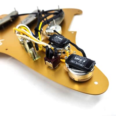 Carparelli 9-Way Strat Wiring Mod – Fully Loaded Pickguard, Vintage Single Coils, CTS Pots image 10