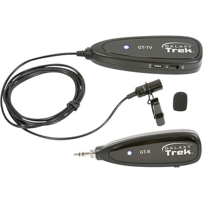 Galaxy Audio Galaxy Trek GT-V Portable Wireless Lavalier Microphone Regular Black image 1