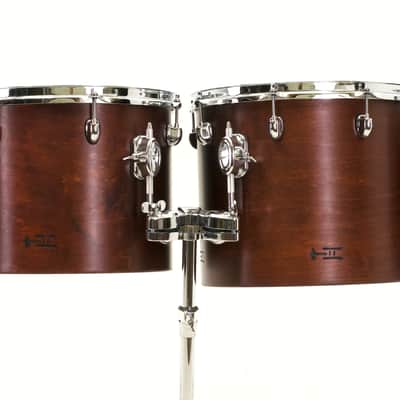 TreeHouse Custom Drums Academy Concert Toms - Full Set 6-8-10-12-13-14-15-16 EARTH BROWN Bild 4