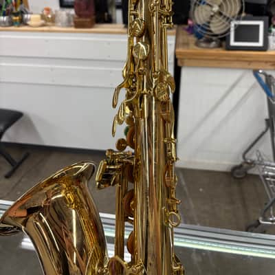 Hollywood Winds H-603L Tenor Saxophone Gold Finish w/ Case & Accessories image 5