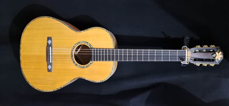Blueberry Handmade Classical Nylon String Guitar image 1