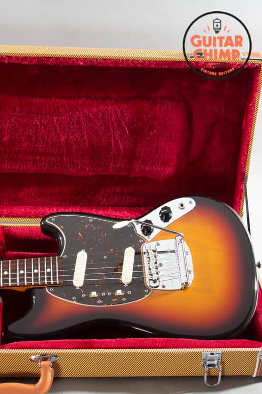 2017 Fender MIJ Traditional ’60s Mustang 3-Tone Sunburst | Japan | Tweed Case image 1