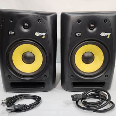 KRK Systems ROKIT 8 Powered RPG2 2-Way 8" Powered Active Studio Monitors (Pair) image 1