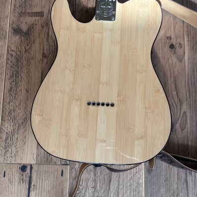 Fender Lamboo "Tele-bration" Limited Edition 60th Anniversary Bamboo Telecaster with Maple Fretboard 2011 - Natural image 10