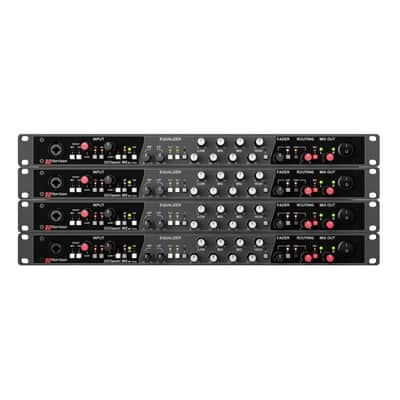 Solid State Logic 32Classic MS Channel Strip with Microphone Preamp, 4-Band Parametric EQ, and Mixer Section (Black) image 5