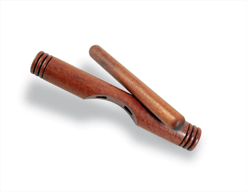 Latin Percussion LP212R Exotic Wood African Clave Pair image 1