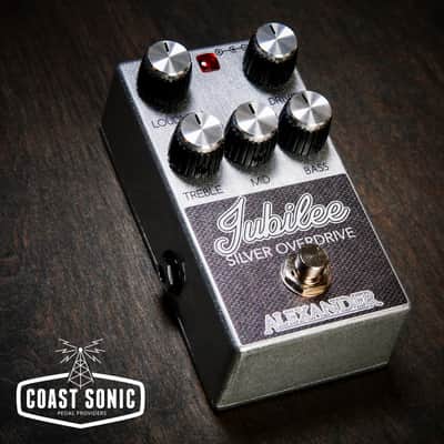 Alexander Jubilee Silver Overdrive Pedal | Reverb