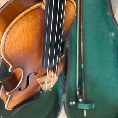German Violin, 1/4 size.  with case and bow. For 4-7 years old image 12