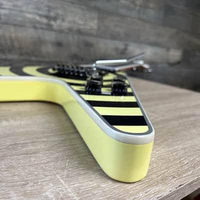 Firefly Elite Flying V Zakk Wylde Bullseye Tribute Guitar w/ 1980s Original Floyd Rose #1803 image 22