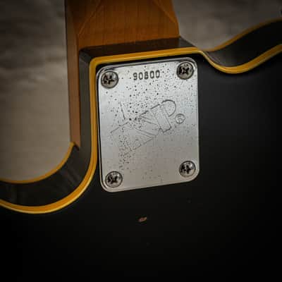 ESP Telecaster Ex Ron Wood THE ROLLING STONES Black 1993 image 14