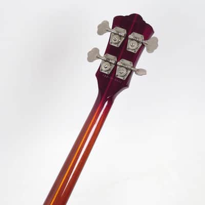 1969 Guild Starfire Bass II - Sunburst - Rare Double Pickup Hagstrom Bi Sonic - Original Case image 12