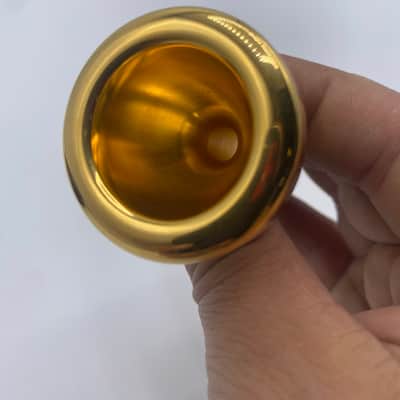 Griego Alessi 3D Gold Plated Large Bore Mouthpiece image 4