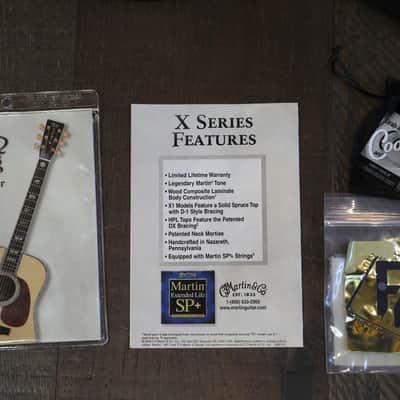 Unplayed! 2025 Martin X-Series 000X1 Acoustic Guitar Natural + HSC image 2