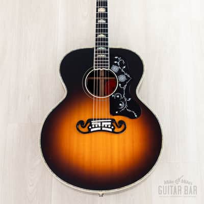 1995 Gibson J-200 Deluxe Limited Run Jumbo Sunburst, Rosewood Back + Sides, Near-Mint w/ Case image 2