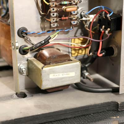 Vox AC50 head 1974 - Black basketweave image 15