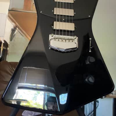 Ernie Ball Music Man St. Vincent (2016) - All-Rosewood Neck - HHH - Black 2016 - Black gloss image 3