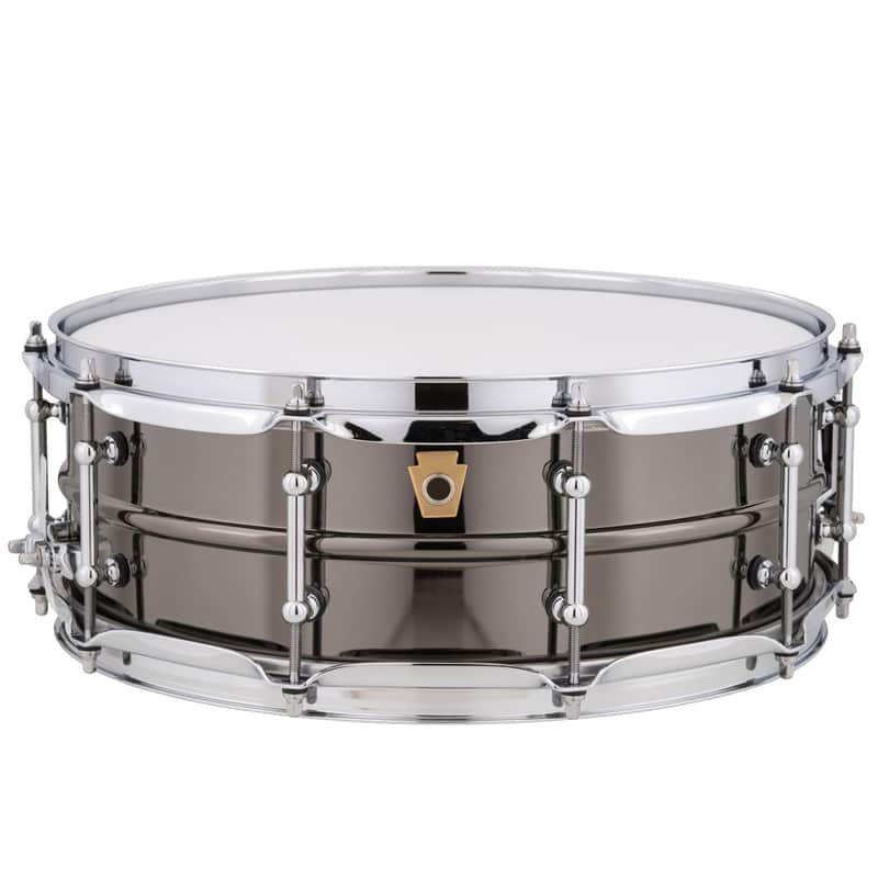 Ludwig LB416T Black Beauty 5x14 Smooth Shell, Tube Lugs Snare Drum image 1