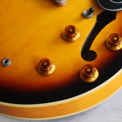 2011 Epiphone "The Dot" Semi-Hollow (Brown Sunburst) image 3