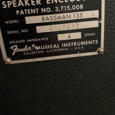 Fender Bassman 135 Mid 70’s image 7