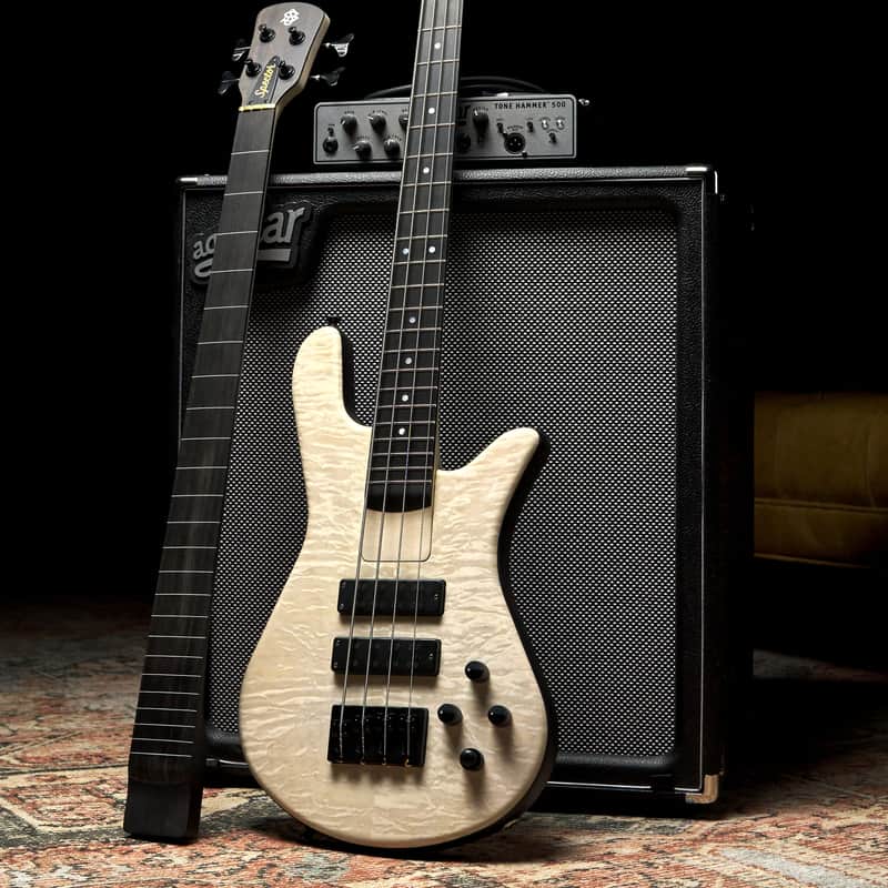 Spector NS-2 Bolt-On – Black & White Fade – Woodstock Custom Collection image 1