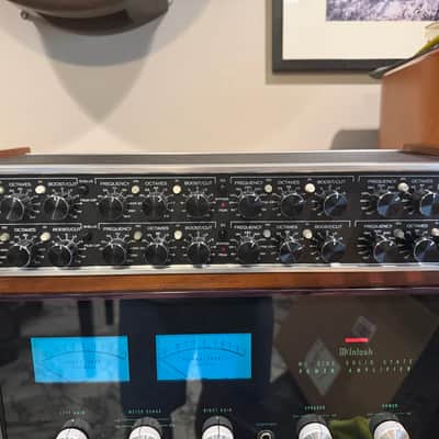 LT Sound PEQ 1980 - Black 4 band per channel Parametric Eq image 1