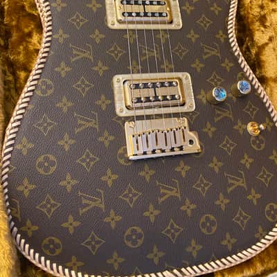 2004 Fender Louis Vuitton Stratocaster One of a Kind Post Malone Telecaster sibling guitar image 4