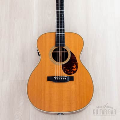 2012 Martin OM-28E Retro Acoustic Electric Guitar w/ Fishman F1 Aura+, Case image 2