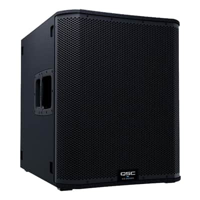 QSC KS118 3600W Active High Powered 18" Subwoofer Sub w/ Casters PROAUDIOSTAR image 1