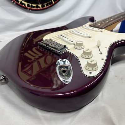Fender Standard Stratocaster Strat Electric Guitar- Wine Red image 17