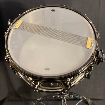 DW - 6.5x14" Collector’s Series Titanium Snare Drum, 10-lug, MAG Throw-Off 2010 image 15