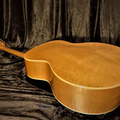 Guild jf30-12 1999 Highly Figured Flamed Neck Excellent Condition Great Play Ability image 13