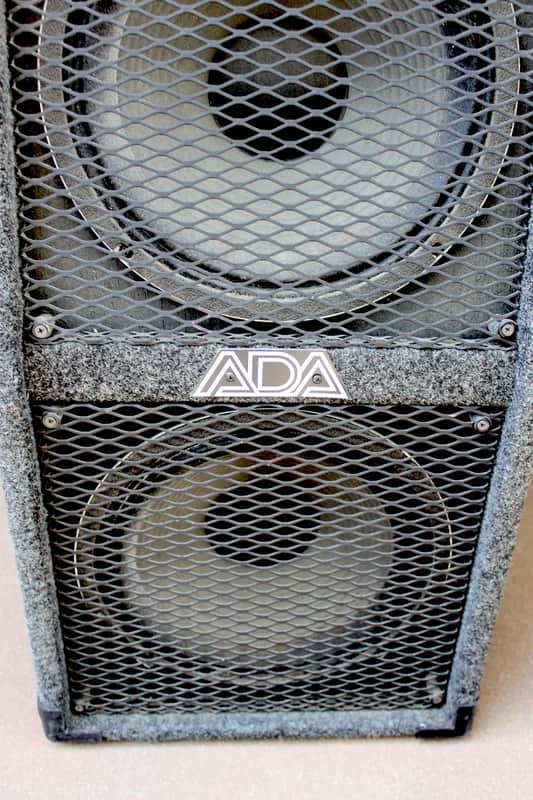 ADA Split-Stack 2x12 Slant Speaker Cabinet 90s Grey | Reverb