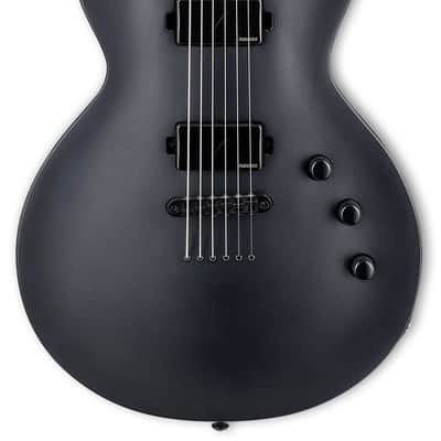 ESP LTD EC-1000 BARITONE Charcoal Metallic Satin image 1