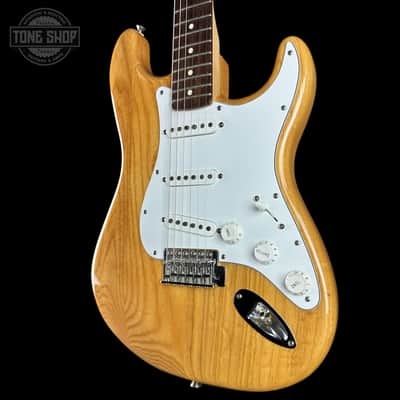 Used 2007 Fender Standard Stratocaster Natural Ash (Tex-Mex Pickups) w/case TSU25364 image 3