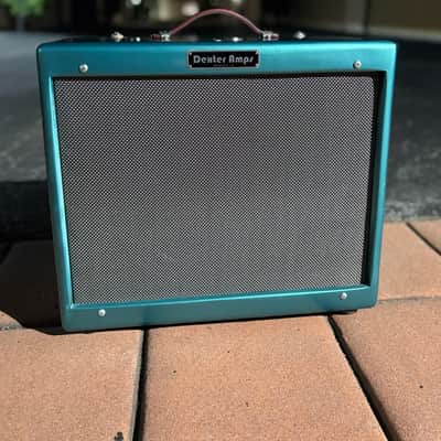 Dexter Amps Super Pup 6L6 2026 - Antique Pelham Blue Nitrocellulose Lacquer image 1