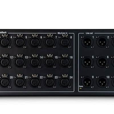 Allen & Heath AR2412 Remote Audio Rack for GLD Digital Mixing System, 24 In/12 Out, Black (AH-AR2-2412-BLK) image 3