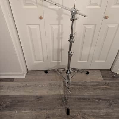 DW DWCP9700 9000 Series Heavy Duty Double-braced Straight/Boom Cymbal Stand 2010s - Chrome image 1