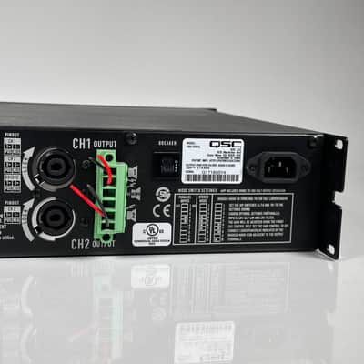 QSC CMX 500Va Professional 2-Channel Power Amplifier Rack Mountable image 10