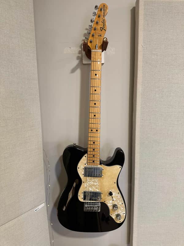 Fender Telecaster Thinline 1972 - 1978 - Black image 1